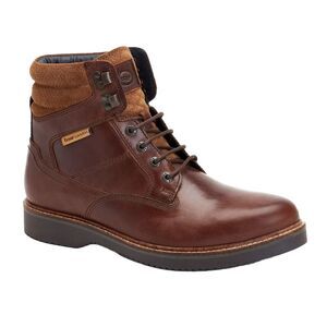 Base London Mens Bradley Leather Ankle Boots / Brown